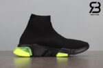 Giày Balenciaga Speed Clear Sole Xanh Đế Xanh Lá Siêu Cấp