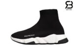 Giày Balenciaga Speed Trainer Đế Trắng Đen Siêu Cấp