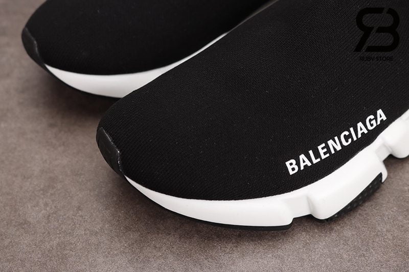 Giày Balenciaga Speed Trainer Đế Trắng Đen Hồng Siêu Cấp