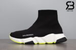 Giày Balenciaga Speed Trainer Đế Trắng Xanh Siêu Cấp
