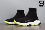 Giày Balenciaga Speed Trainer Đế Trắng Xanh Siêu Cấp