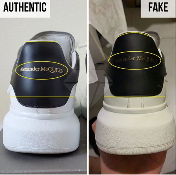 Cách nhận biết giày Alexander McQueen real và fake | Ruby Luxury