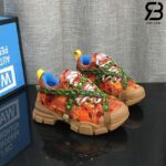 Giày Gucci Flashtrek sneakers with Crystals