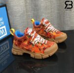 Giày Gucci Flashtrek sneakers with Crystals