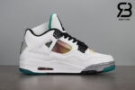 Giày Nike Air Jordan 4 Retro Lucid Green Rasta Siêu Cấp