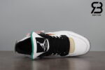 Giày Nike Air Jordan 4 Retro Lucid Green Rasta Siêu Cấp