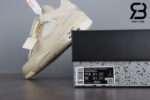 Giày Nike Air Jordan 4 Retro Off-White Sail Siêu Cấp