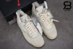 Giày Nike Air Jordan 4 Retro Off-White Sail Siêu Cấp