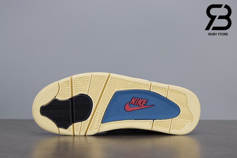 Giày Nike Air Jordan 4 Retro Union Off Noir Siêu Cấp