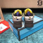 Giày Gucci Flashtrek Crystal-Embellished Metallic sneakers