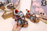 Giày Gucci Flashtrek Jewel Embellished sneaker siêu cấp