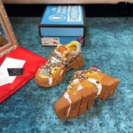 Giày Gucci Flashtrek Sneaker With Crystals In Gold siêu cấp