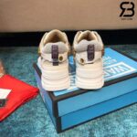 Giày Gucci Flashtrek Sneaker With Crystals In White siêu cấp
