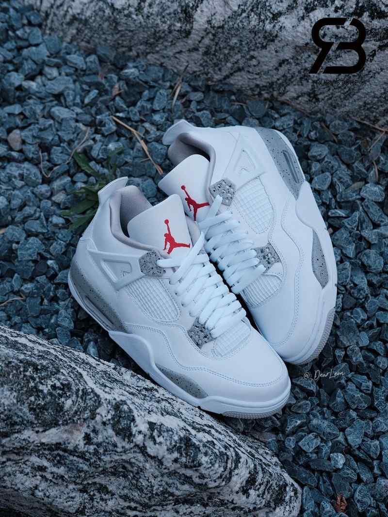 Air Jordan 4 Oreo White