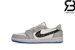Giày Nike Air Jordan 1 x Dior Low Siêu Cấp Like Authentic 99%