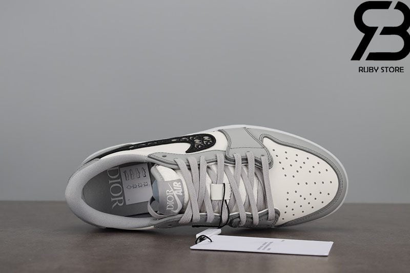 Giày Nike Air Jordan 1 x Dior Low Siêu Cấp Like Authentic 99%