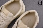 Giày Gucci Rhyton Logo Leather White Best Quality