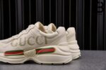 Giày Gucci Rhyton Logo Leather White Best Quality
