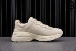 Giày Gucci Rhyton Logo Leather White Best Quality