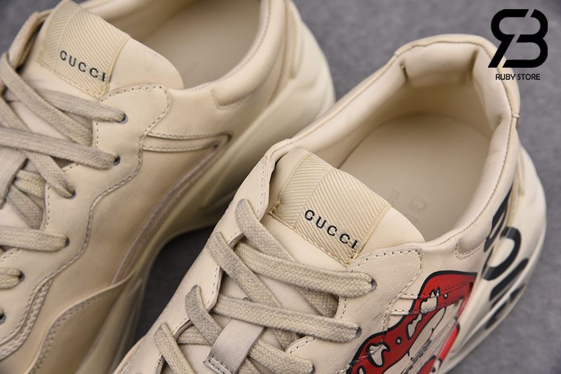 Giày Gucci Rhyton Sneaker With Mouth Print Best Quality