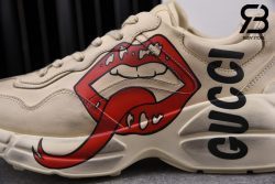 Giày Gucci Rhyton Sneaker With Mouth Print Best Quality