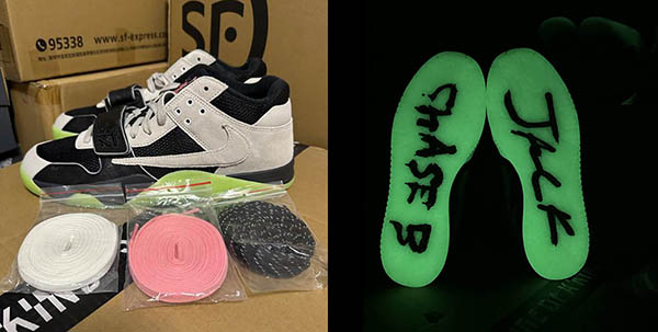 Giày Chase B x Travis Scott x Jordan Jumpman Jack