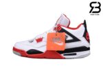 Giày Nike Air Jordan 4 Retro Fire Red (2020) Siêu Cấp