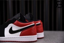 Giày Air Jordan 1 Low Black Toe Siêu Cấp