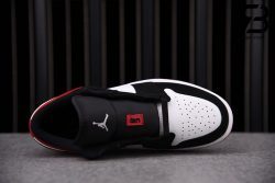 Giày Air Jordan 1 Low Black Toe Siêu Cấp