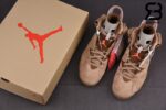 Giày Air Jordan 6 Retro Travis Scott British Khaki Siêu Cấp