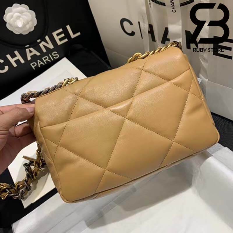 Túi xách Chanel siêu cấp 041 màu nâu  Hằng Lê Shop