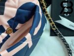 Túi Chanel 19 Vải Sợi Xanh Blue Best Quality Like Auth 99%