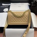 Túi Chanel Boy Camel 25cm Best Quality Like Auth 99%