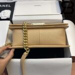 Túi Chanel Boy Camel 25cm Best Quality Like Auth 99%