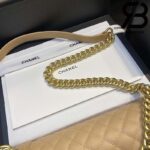Túi Chanel Boy Camel 25cm Best Quality Like Auth 99%