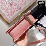 Túi Chanel Boy Màu Hồng 25cm Best Quality Like Auth 99%
