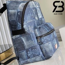 Ba Lô LV Discovery Backpack Ocean Blue Best Quality
