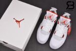Giày Nike Air Jordan 4 Retro Metallic Orange Siêu Cấp