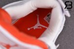 Giày Nike Air Jordan 4 Retro Metallic Orange Siêu Cấp