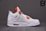 Giày Nike Air Jordan 4 Retro Metallic Orange Siêu Cấp
