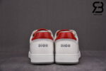 Giày Dior B27 Low-Top White Red Siêu Cấp