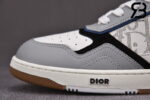 Giày Dior B27 Mid-Top Sneaker Blue, Gray and White Siêu Cấp