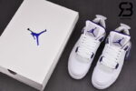 Giày Nike Air Jordan 4 Retro Metallic Purple Siêu Cấp
