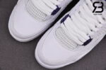Giày Nike Air Jordan 4 Retro Metallic Purple Siêu Cấp