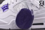 Giày Nike Air Jordan 4 Retro Metallic Purple Siêu Cấp