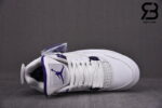 Giày Nike Air Jordan 4 Retro Metallic Purple Siêu Cấp