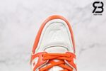 Giày Louis Vuitton Trainer Orange Siêu Cấp