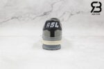 Giày Louis Vuitton Trainer Sneaker Low Black Grey Siêu Cấp