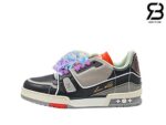 Giày Louis Vuitton Trainer Blue SS21 Siêu Cấp