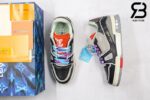 Giày Louis Vuitton Trainer Blue SS21 Siêu Cấp
